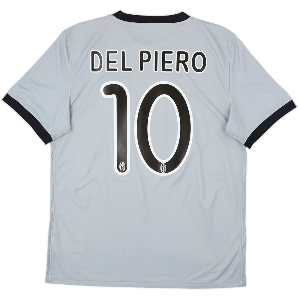 2009-10 Juventus Away Shirt Del Piero #10 - 6/10 - (M)