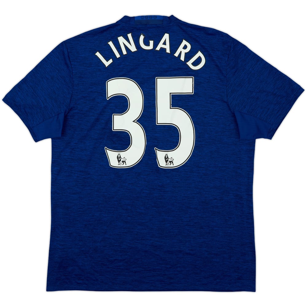 2016-17 Manchester United Away Shirt Lingard #35 - 5/10 - (XL)