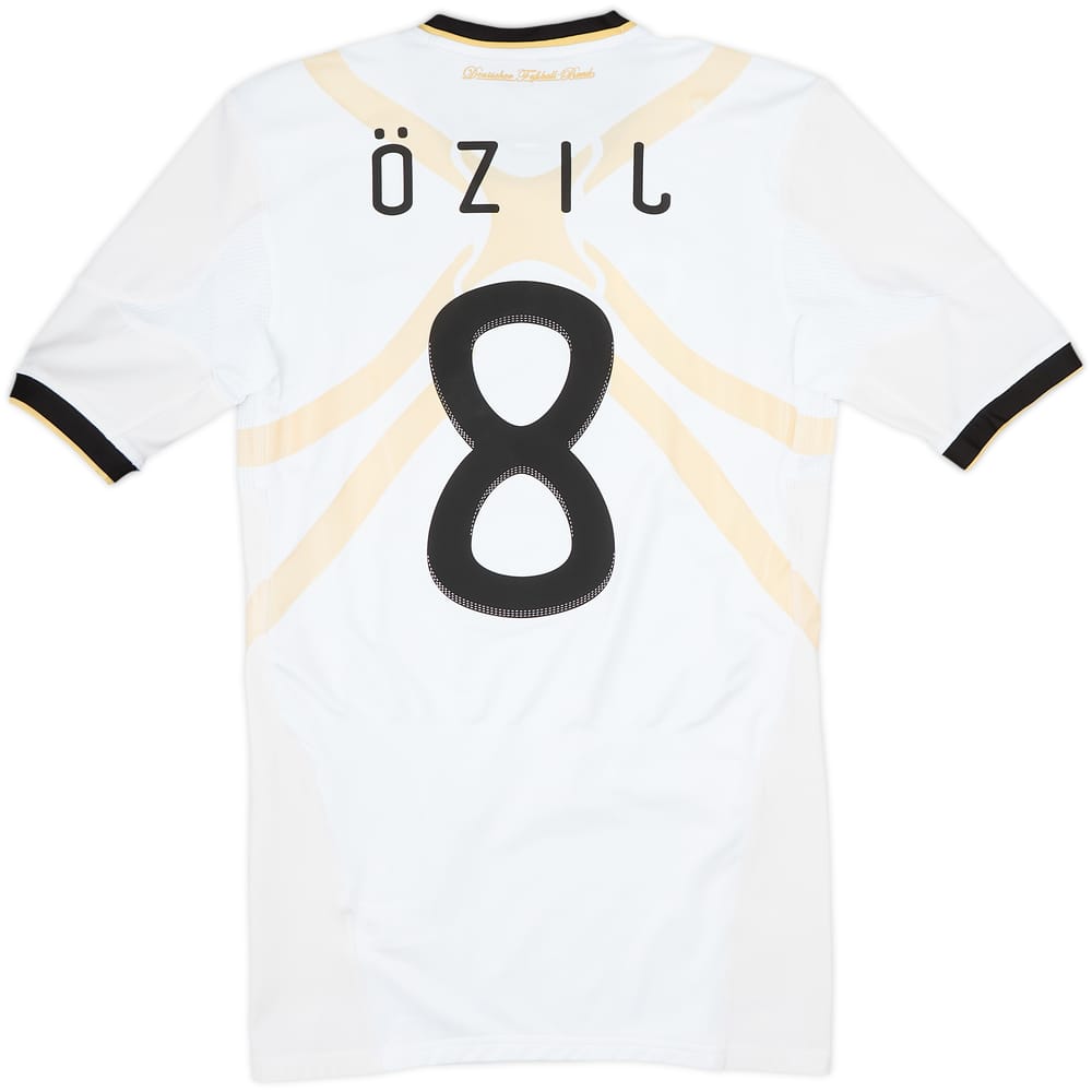 2010-11 Germany Player Issue TechFit Home Shirt Ozil #8 - 6/10 - (L)