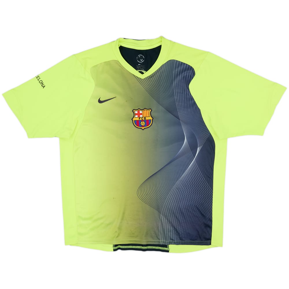 2005-06 Barcelona Nike Training Shirt - 6/10 - (L)