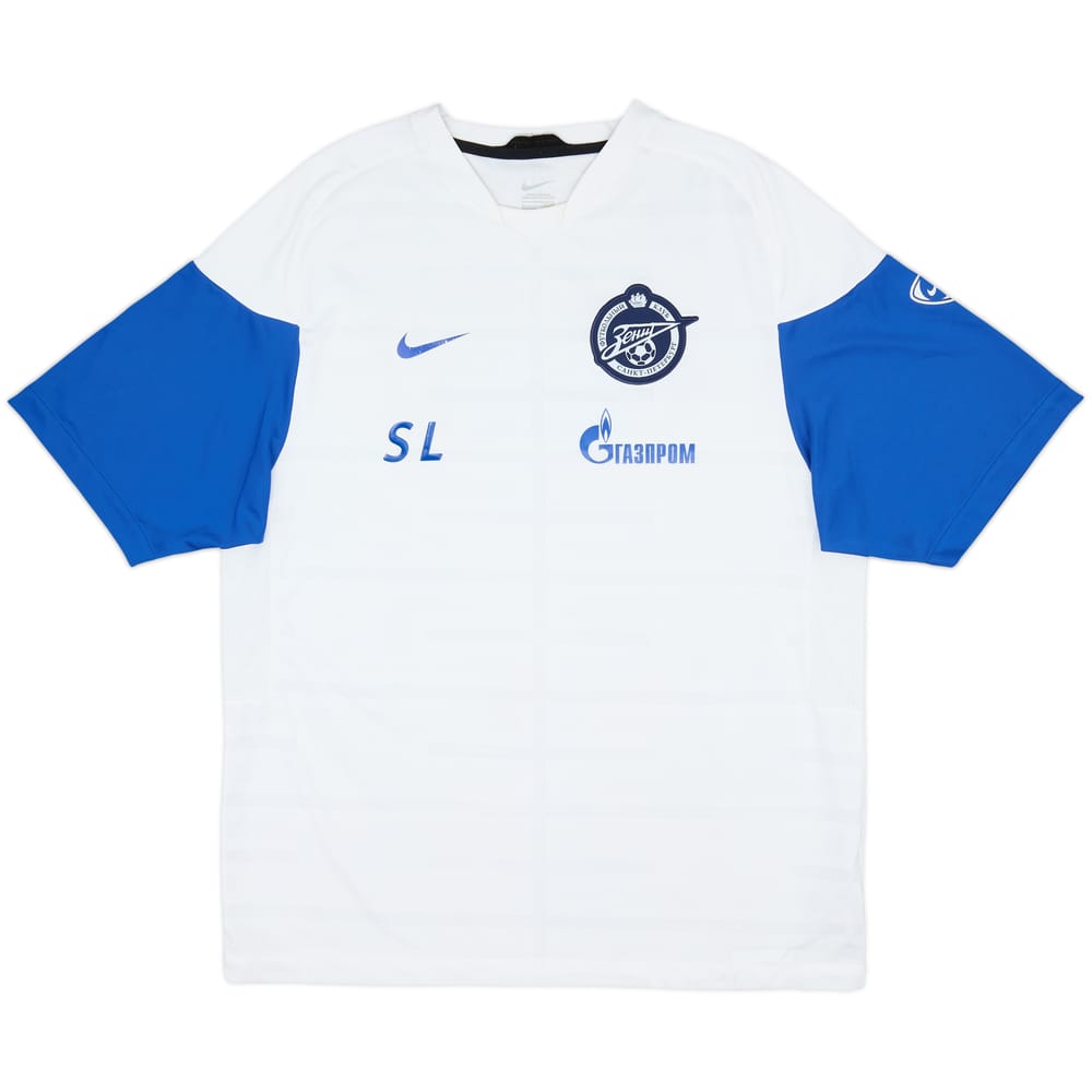 2010-11 Zenit St. Petersburg Nike Staff Issue Training Shirt SL - 5/10 - (L)