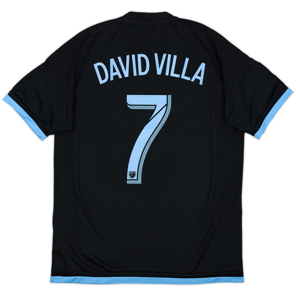 Camiseta de visitante del New York City 2015-16 David Villa #7 - 9/10 - (M)