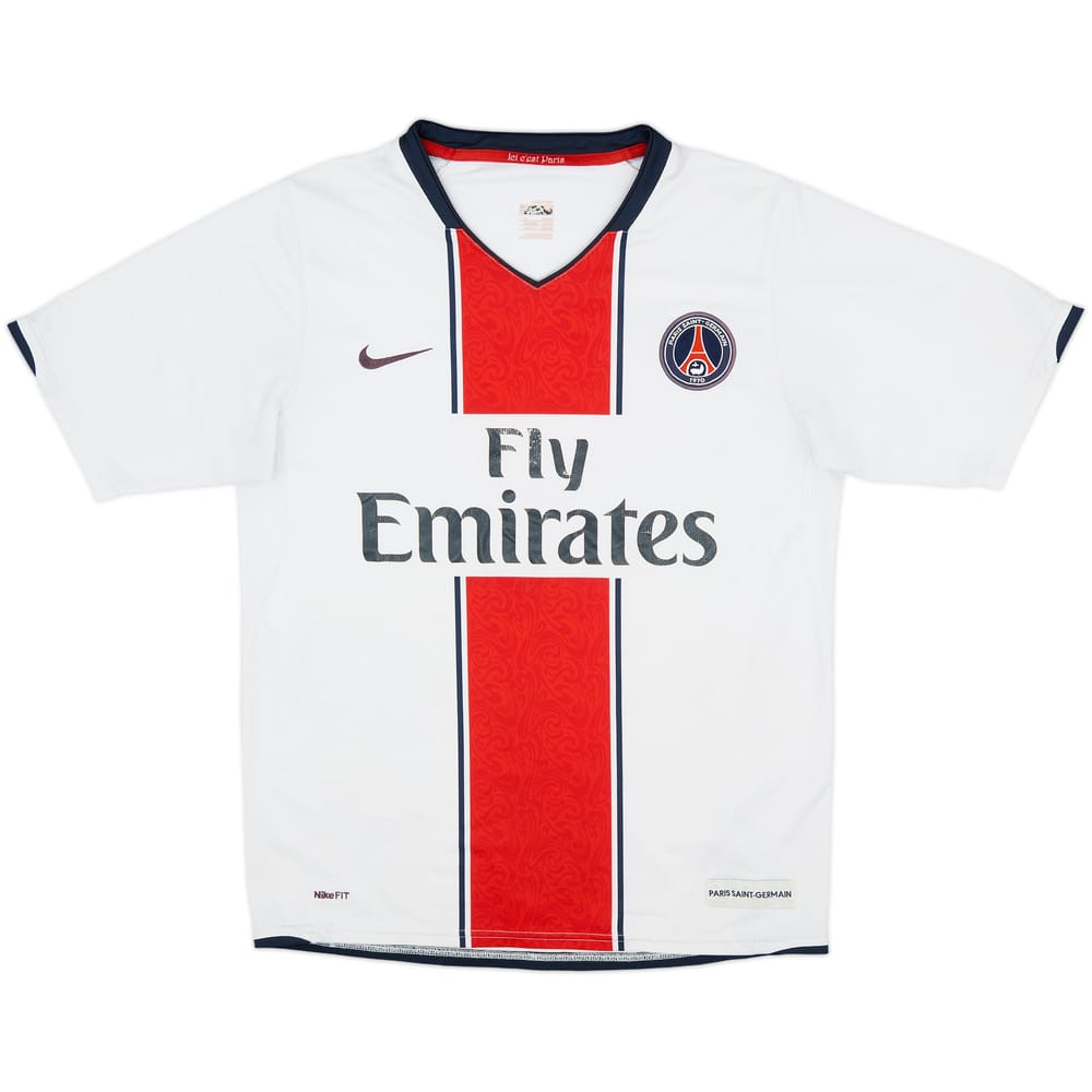 Camiseta de visitante del Paris Saint-Germain 2007-08 - 5/10 - (S)