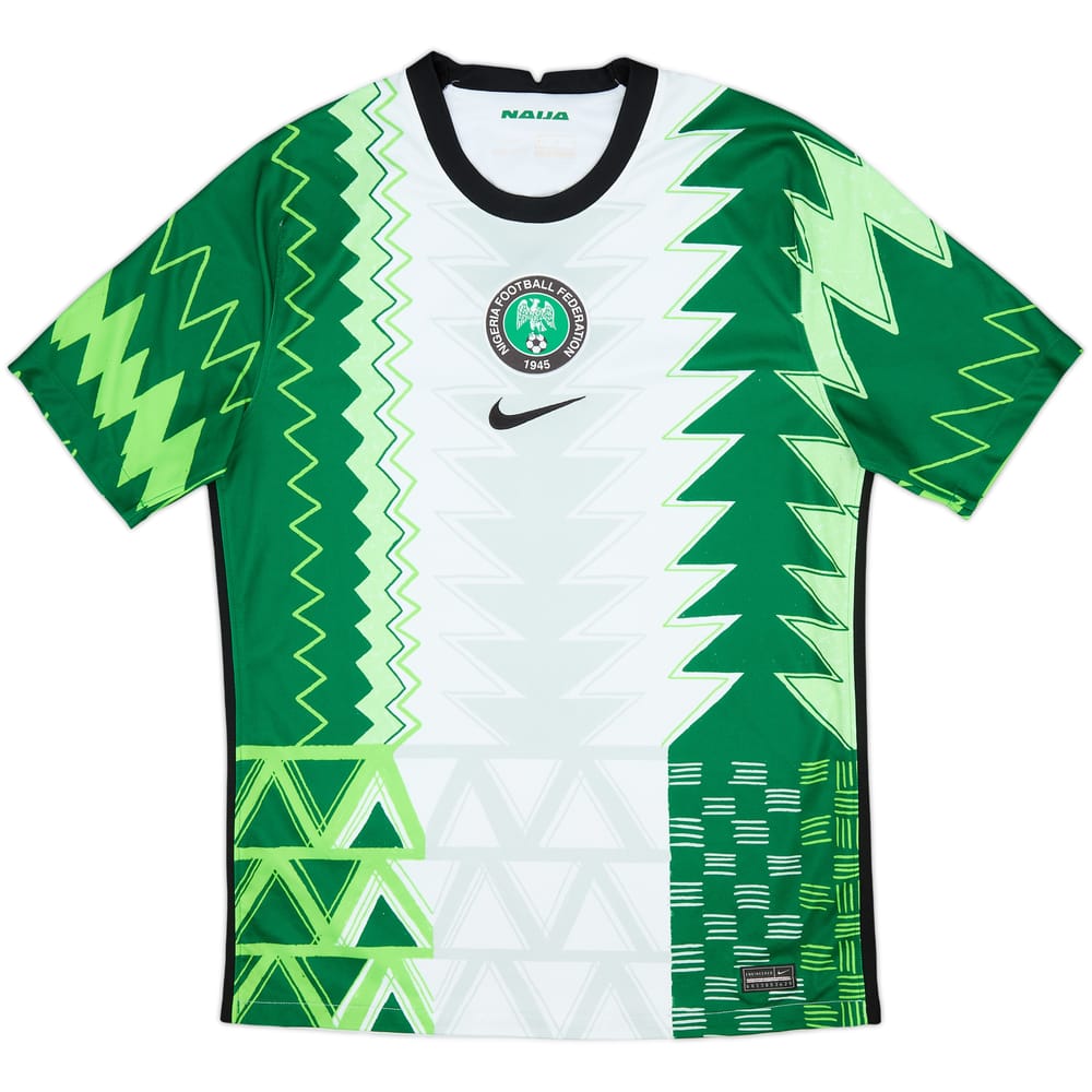 2020-21 Nigeria Home Shirt - 9/10 - (M)