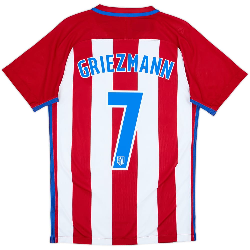 Camiseta auténtica de local del Atletico Madrid 2016-17 Griezmann #7 - 8/10 - (S)