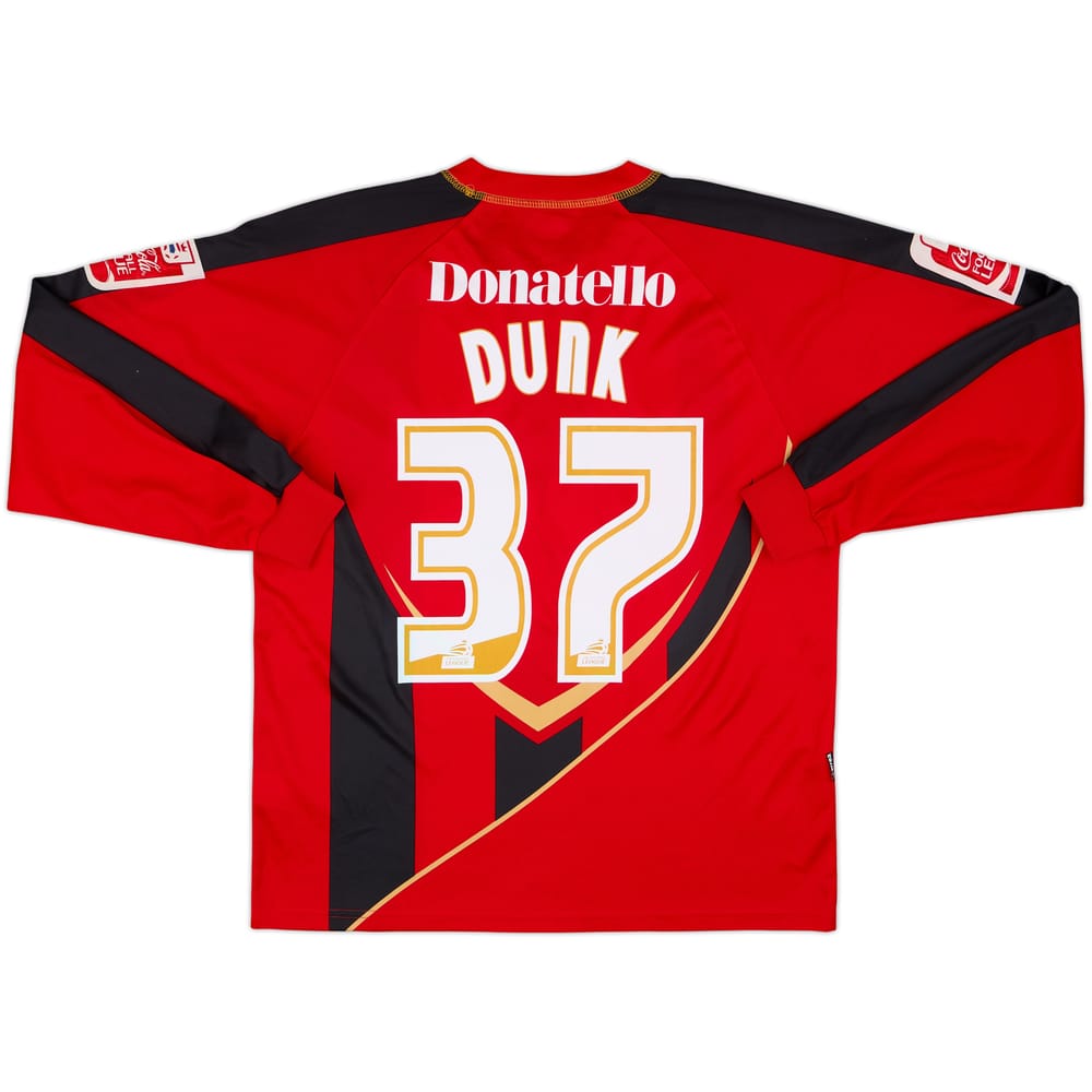 2009-11 Brighton Away L/S Shirt Dunk #37 - 7/10 - (M)