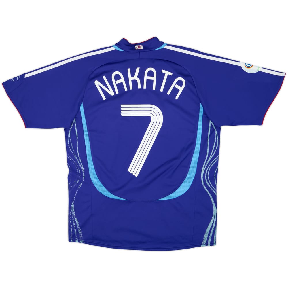 2006-08 Japan Home Shirt Nakata #7 - 6/10 - (S)