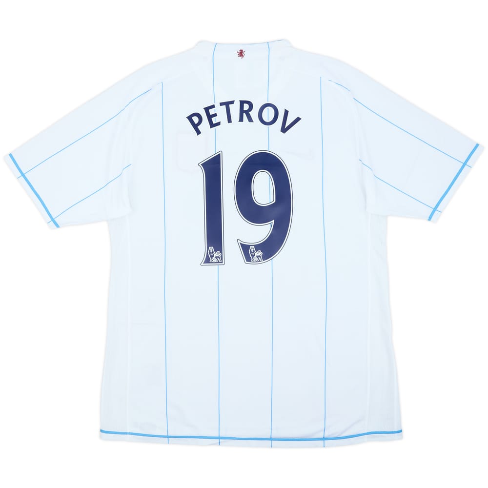 2007-08 Aston Villa Player Issue Away Shirt Petrov #19 (XL)