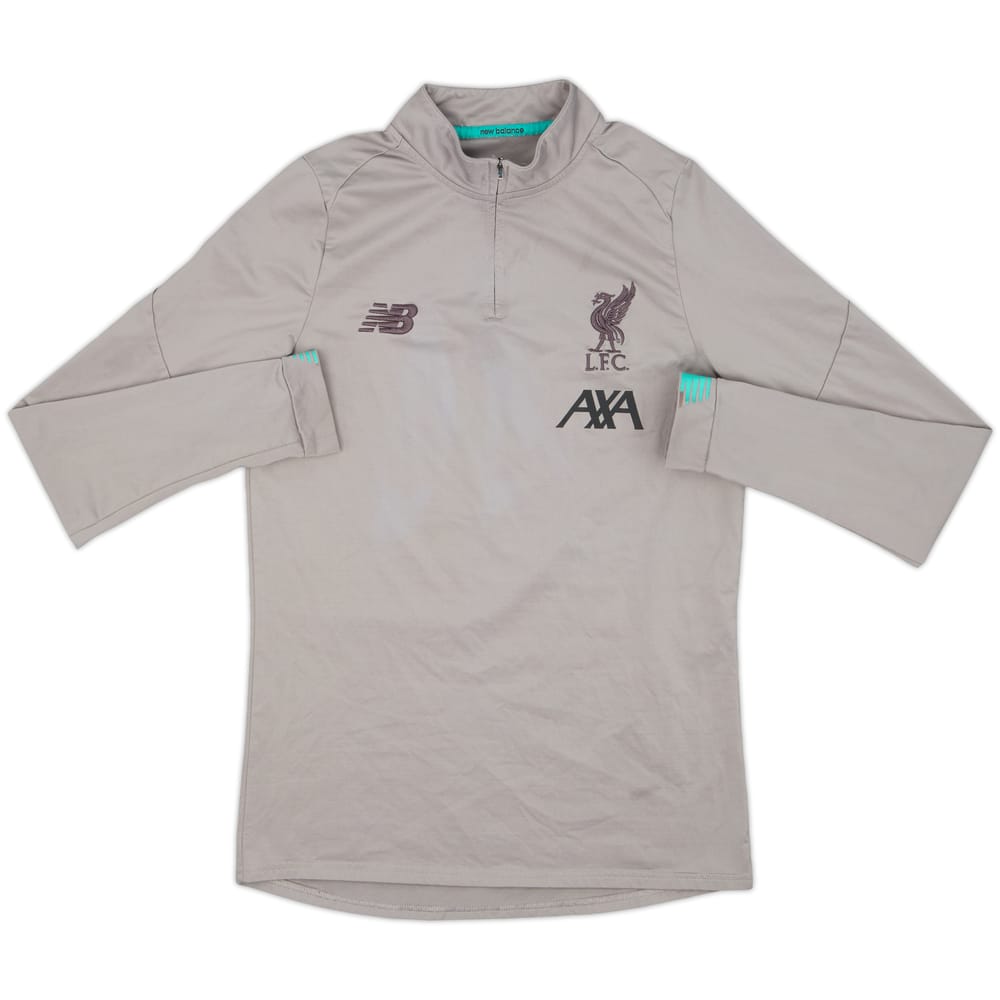 2019-20 Liverpool New Balance 1/4 Zip Drill Top - 5/10 - (L.Boys)