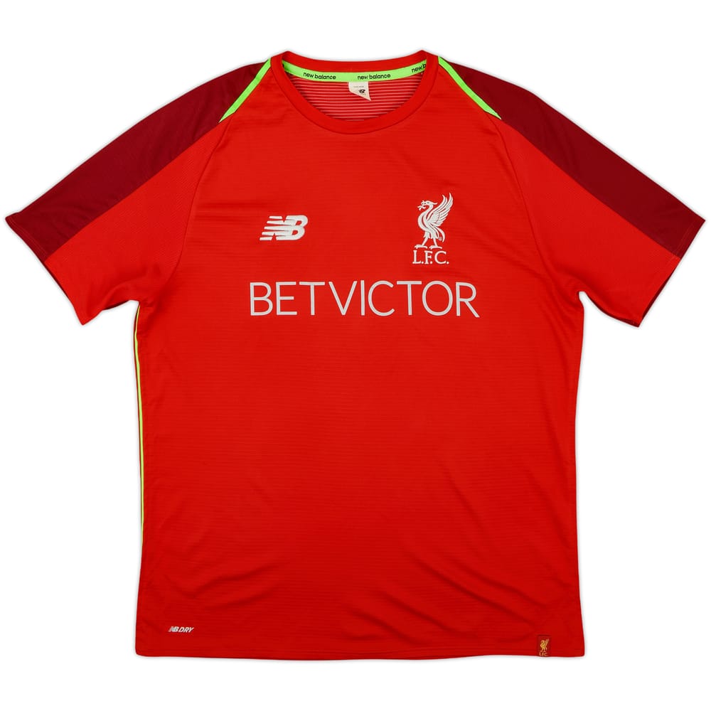 2018-19 Liverpool New Balance Training Shirt - 8/10 - (M)