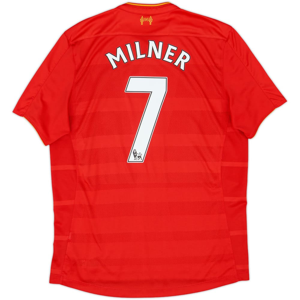 2016-17 Liverpool Home Shirt Milner #7 - 8/10 - (M)