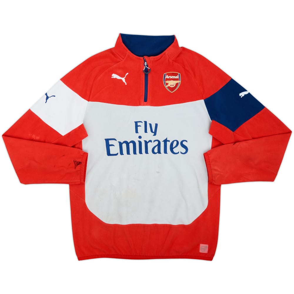 2014-15 Arsenal Puma 1/4 Zip Fleece Top - 7/10 - (M)