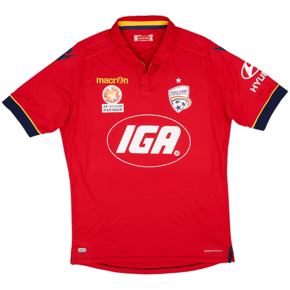 2016-17 Adelaide United Home Shirt - 10/10 - (L)