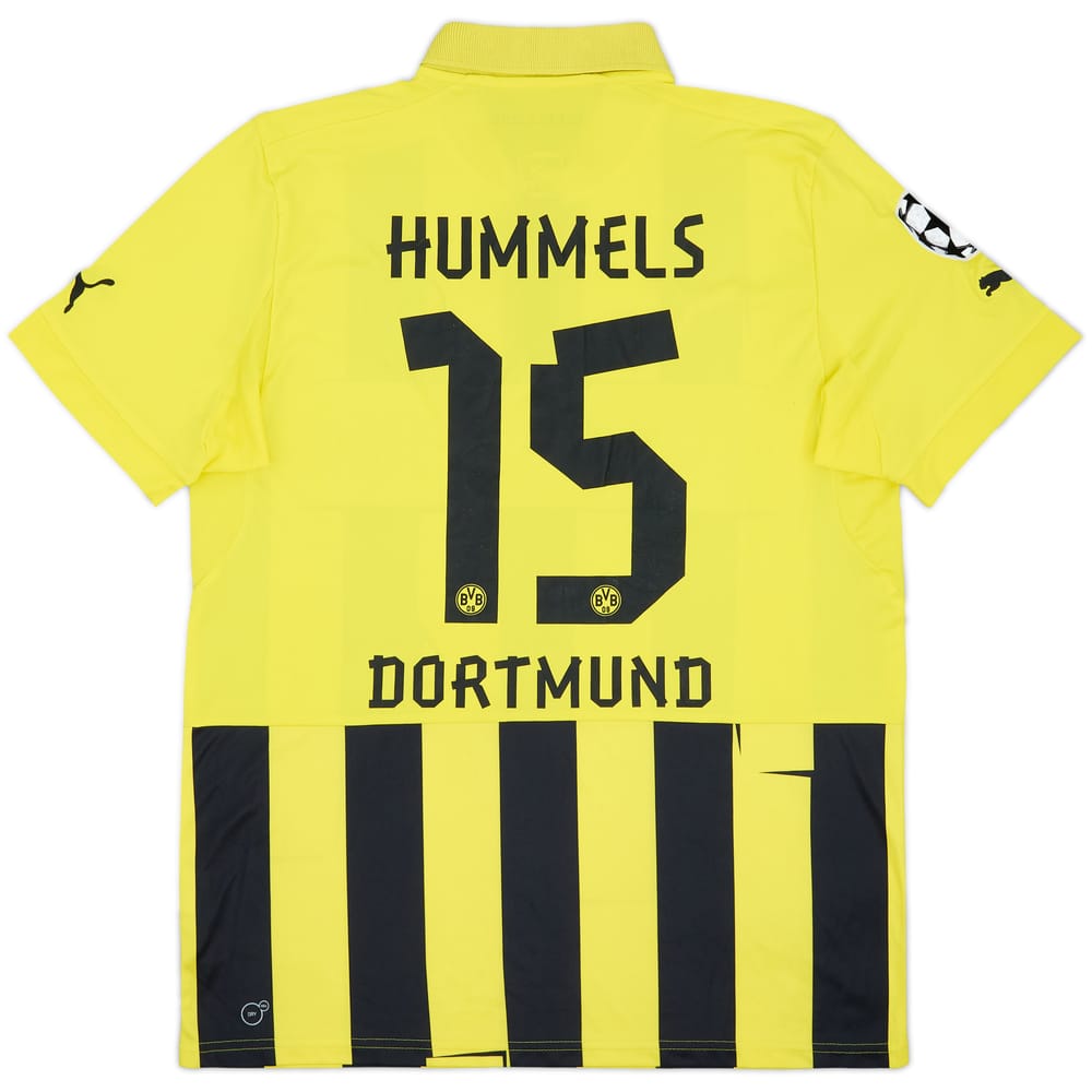 2012-13 Borussia Dortmund European Home Shirt Hummels #15 - 6/10 - (XL)