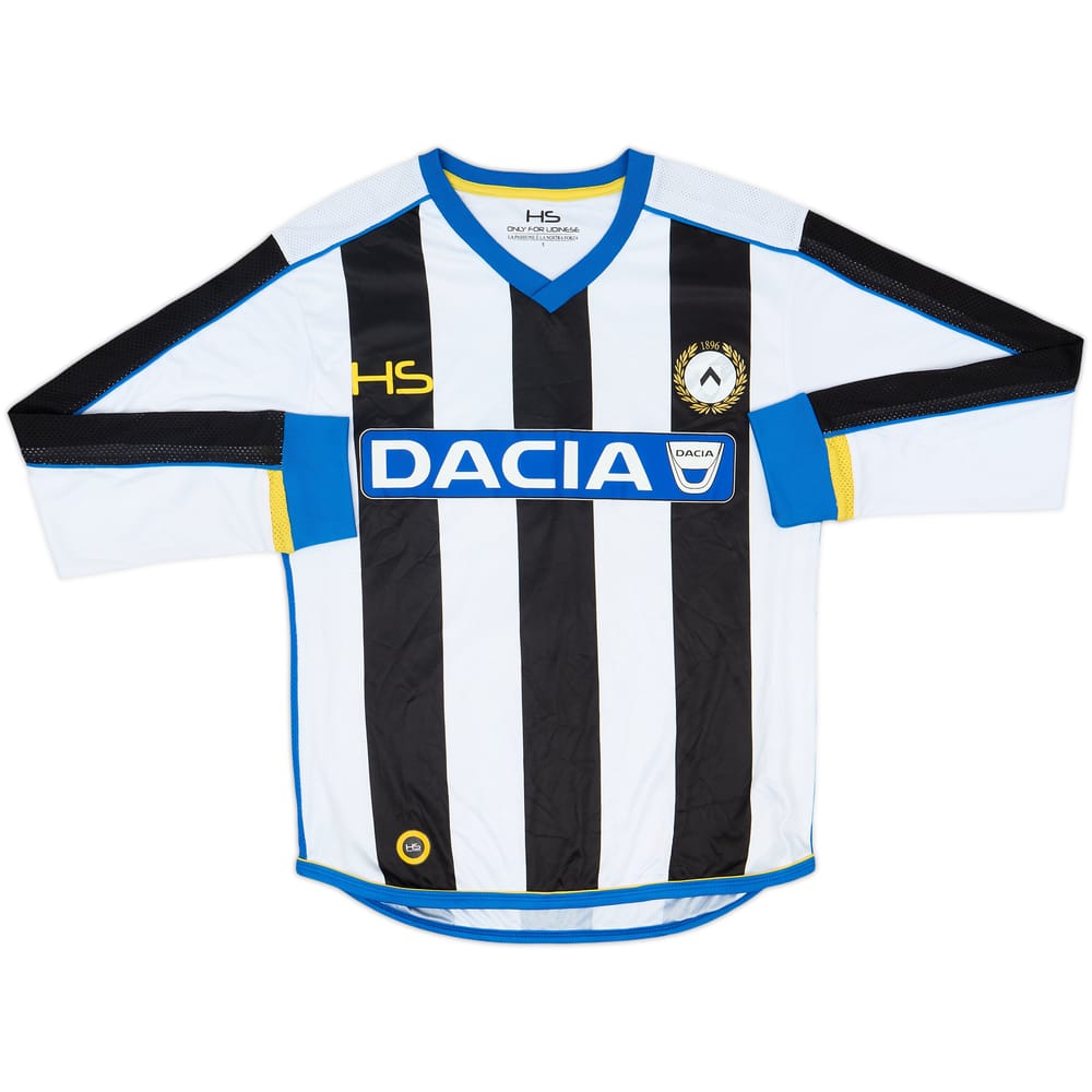2015-16 Udinese Home L/S Shirt - 8/10 - (S)