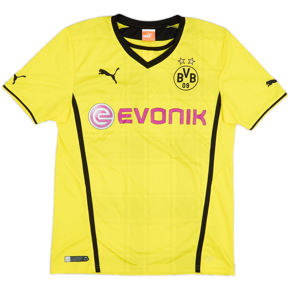 2013-14 Borussia Dortmund Home Shirt - 8/10 - (M)