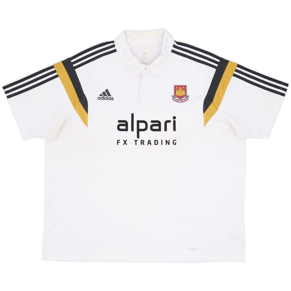 2014-15 West Ham adidas Polo Shirt - 6/10 - (3XL)