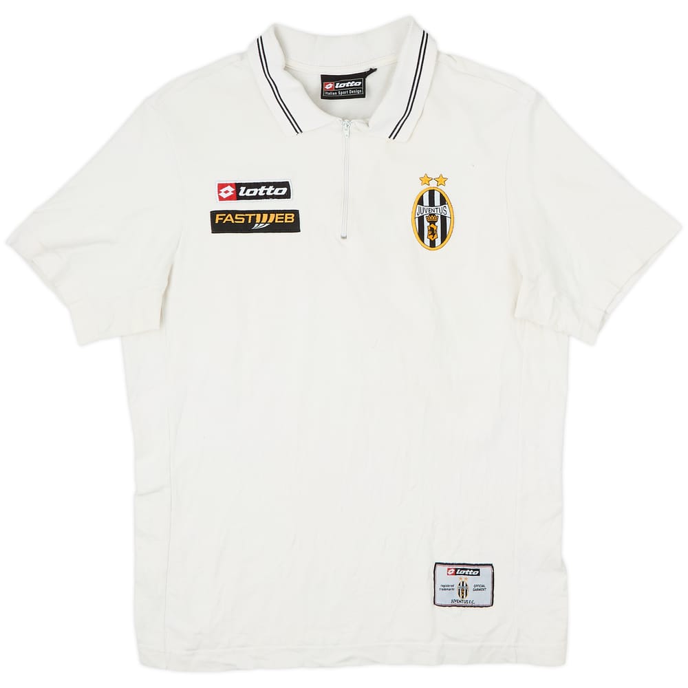 2001-02 Juventus Lotto Polo Shirt - 7/10 - (S)