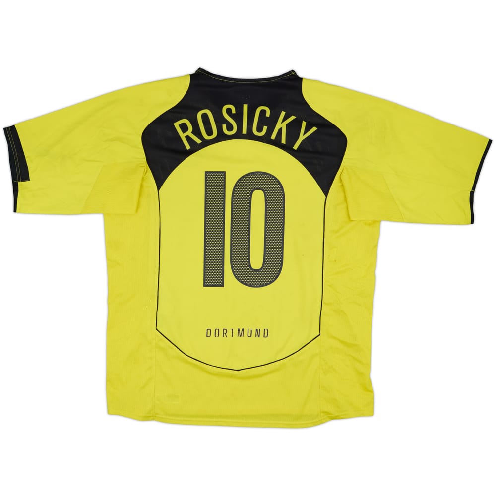 2004-05 Borussia Dortmund Home Shirt Rosicky #10 - 5/10 - (XL)