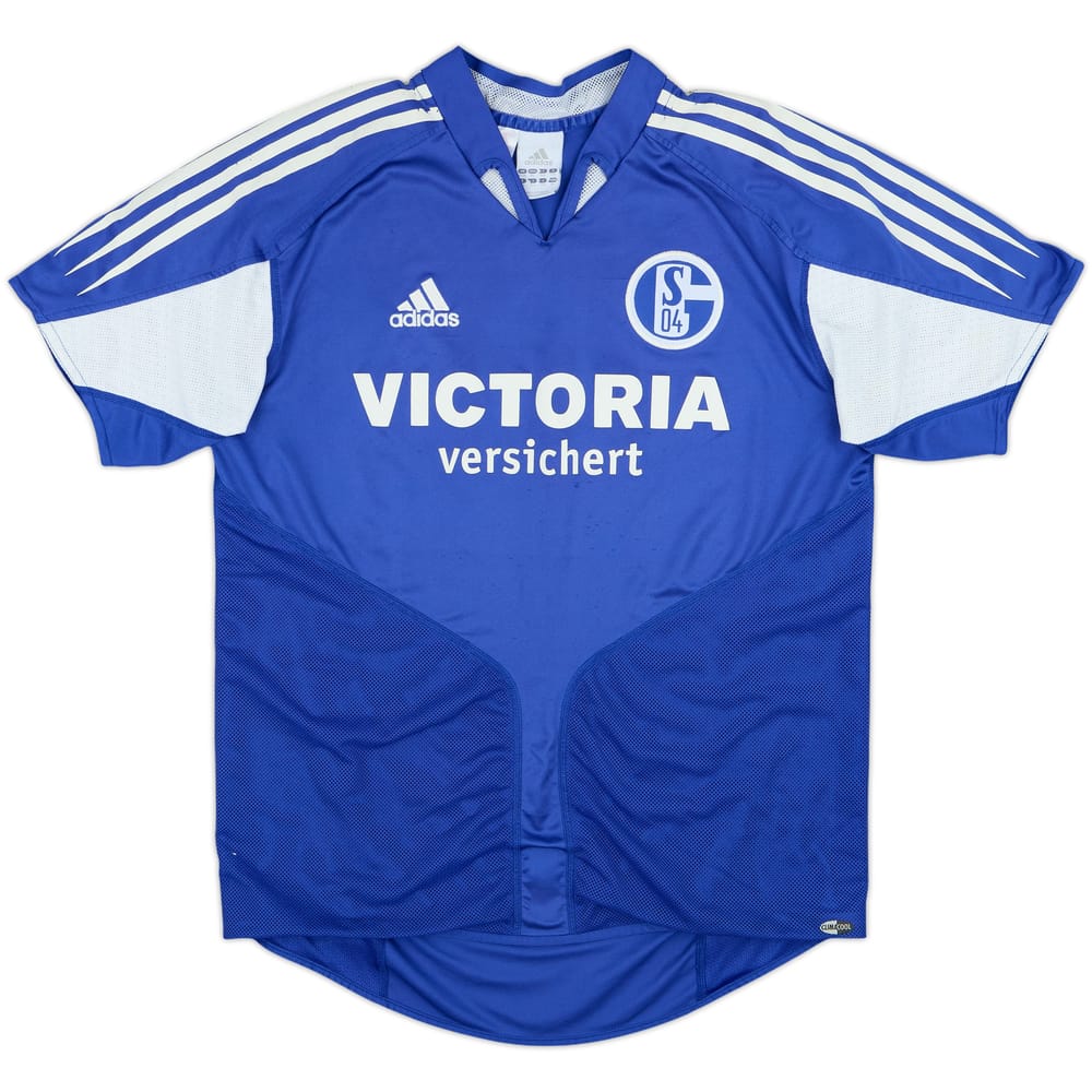 Camiseta de local del Schalke 2004-05 - 6/10 - (XL.Niños)