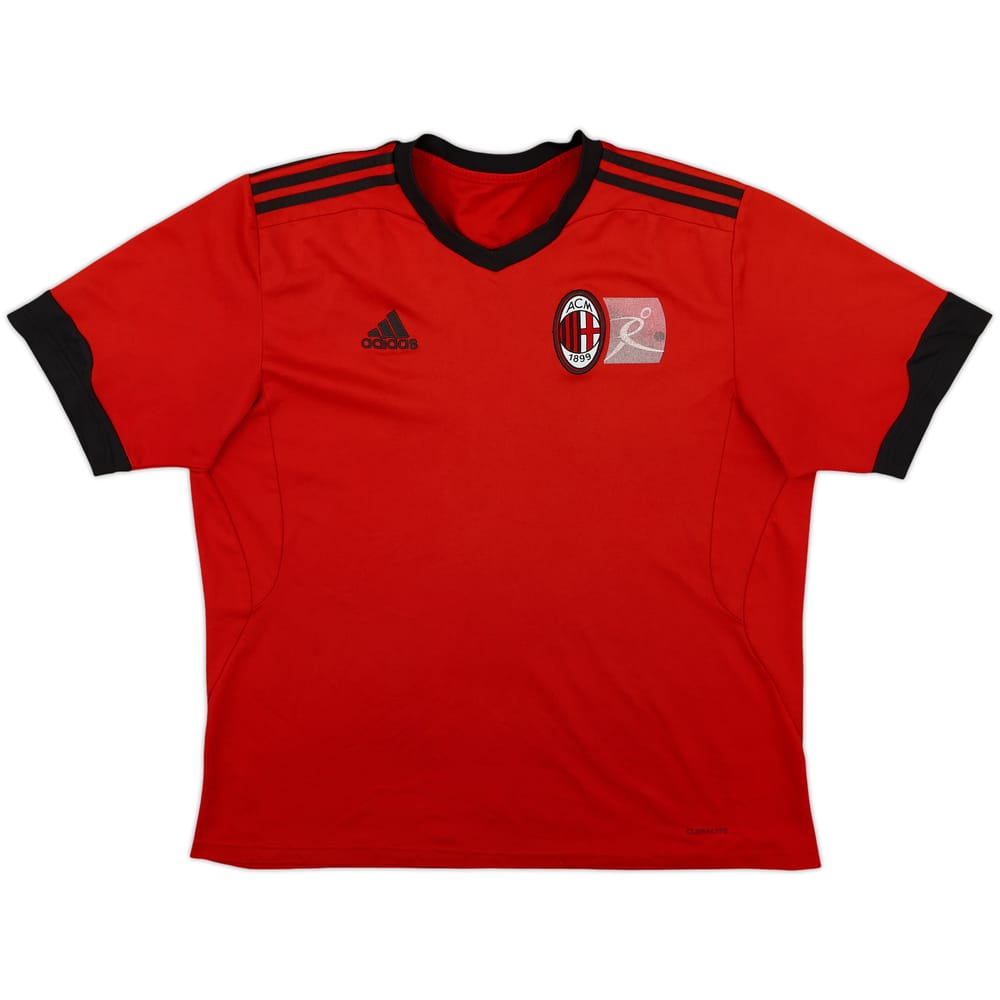 2009-10 AC Milan adidas Youth Camp Training Shirt - 7/10 - (L)