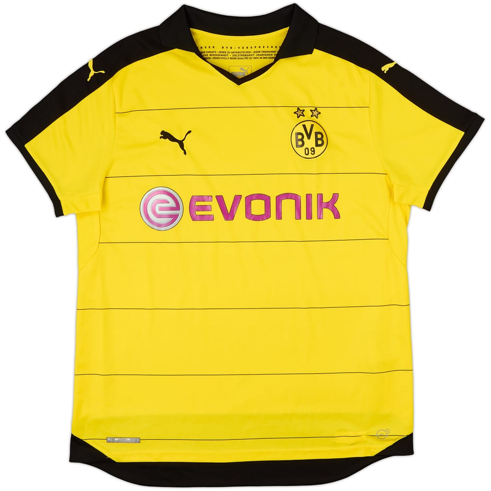 2015-16 Borussia Dortmund Home Shirt - 9/10 - (XL)