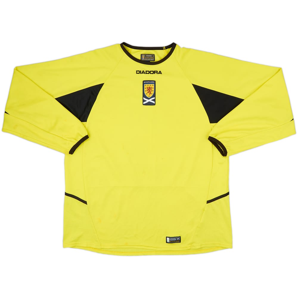 2003-04 Scotland GK Shirt - 8/10 - (XL)