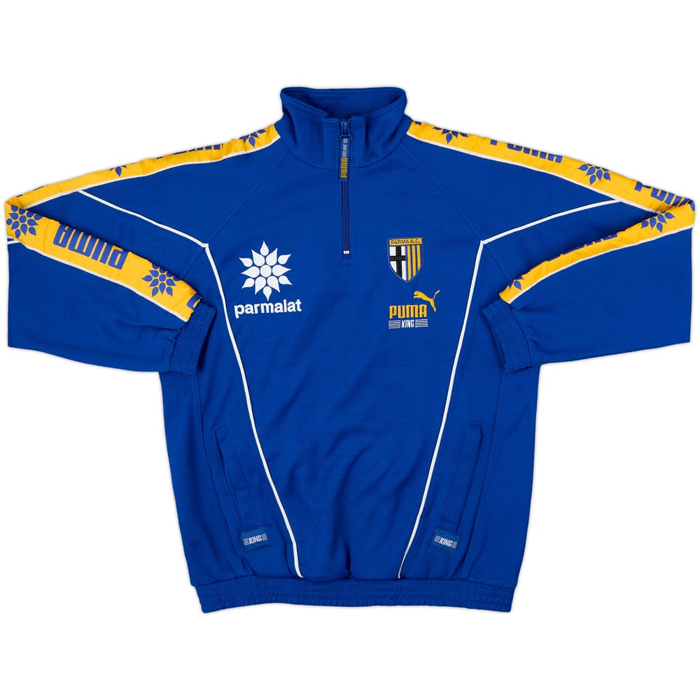 1995-97 Parma Puma Sudadera con cremallera 1/4 - 8/10 - (XL.Niños)