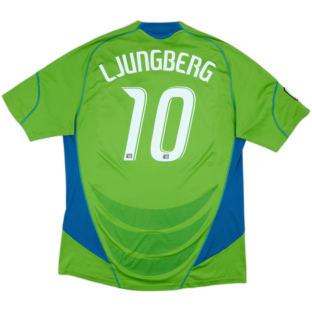 2009-10 Seattle Sounders Home Shirt Ljungberg #10 - 7/10 - (XXL)