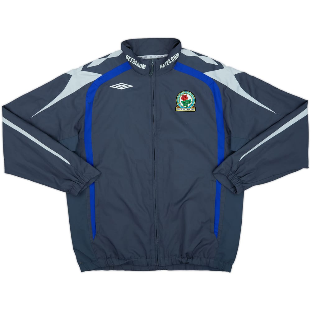 2007-08 Blackburn Rovers Umbro Track Jacket - 8/10 - (L)