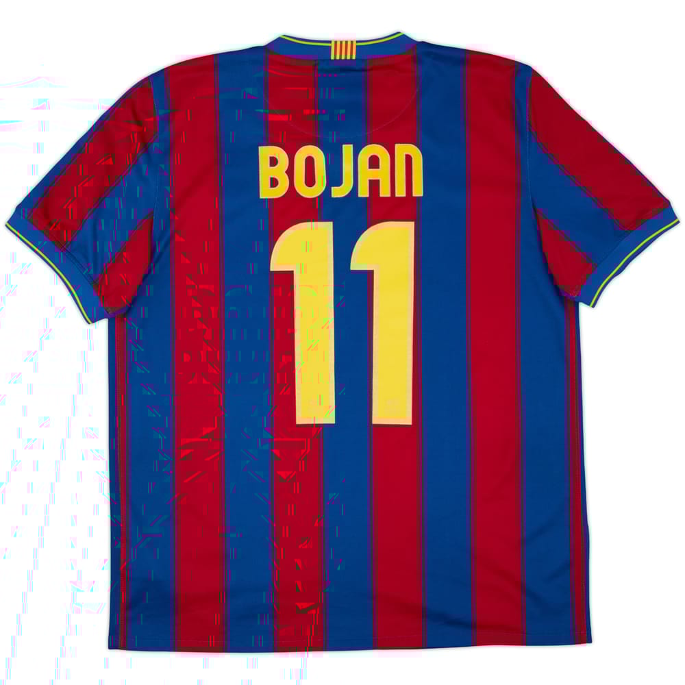 2009-10 Barcelona Home Shirt Bojan #11 - 8/10 - (L)
