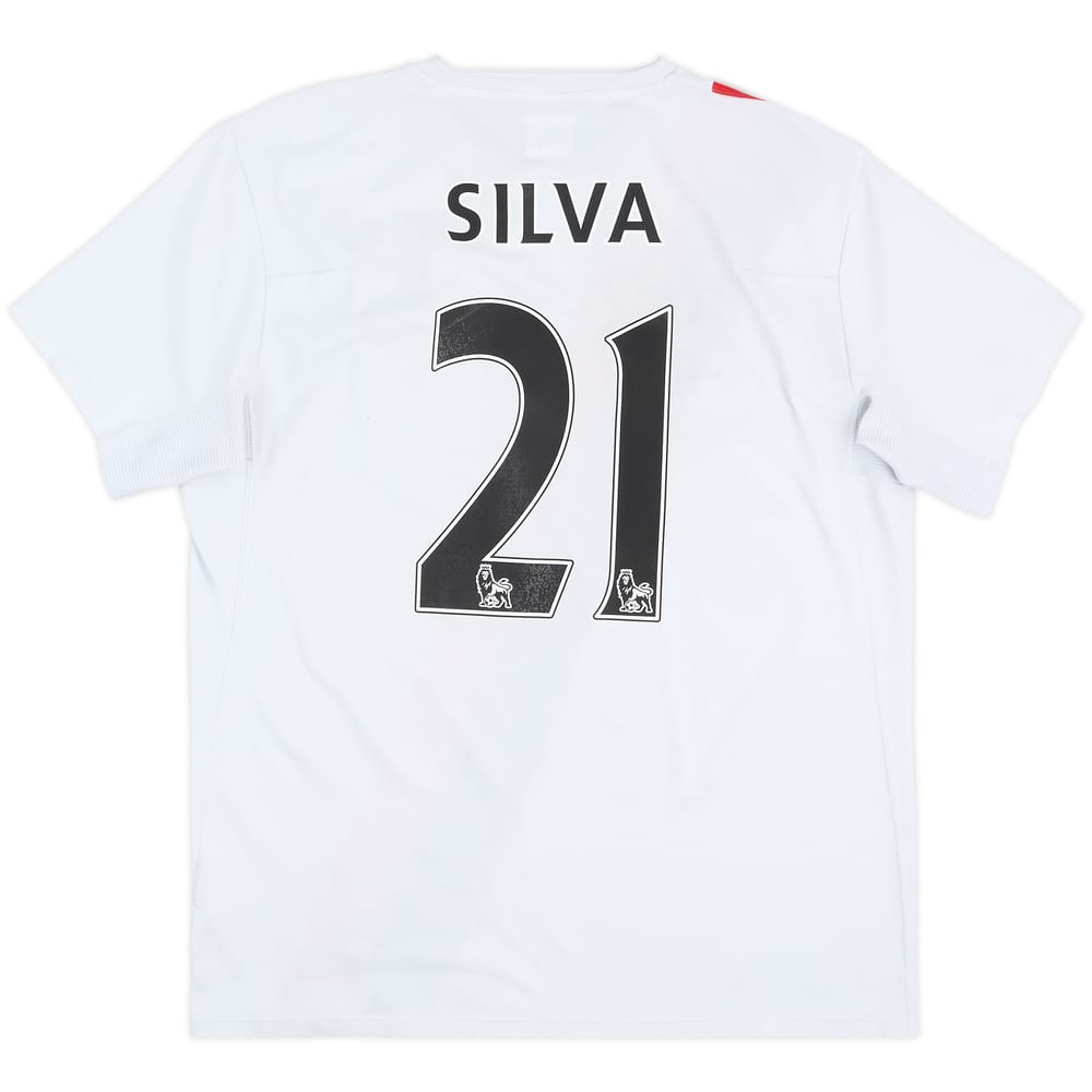 2009-11 Manchester City Third Shirt Silva #21 - 5/10 - (L)
