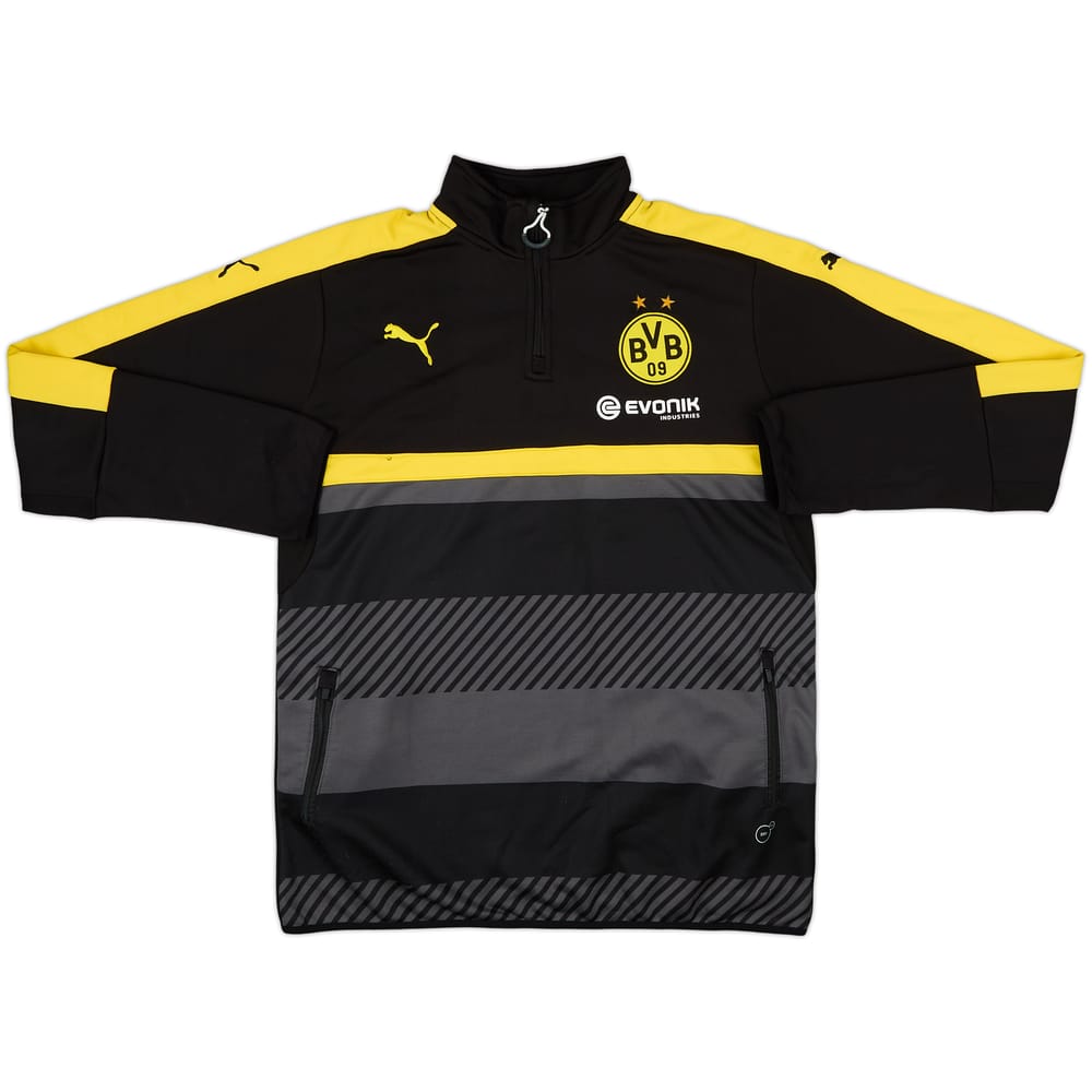 Sudadera 1/4 Zip Puma del Borussia Dortmund 2015-16 - 8/10 - (L)