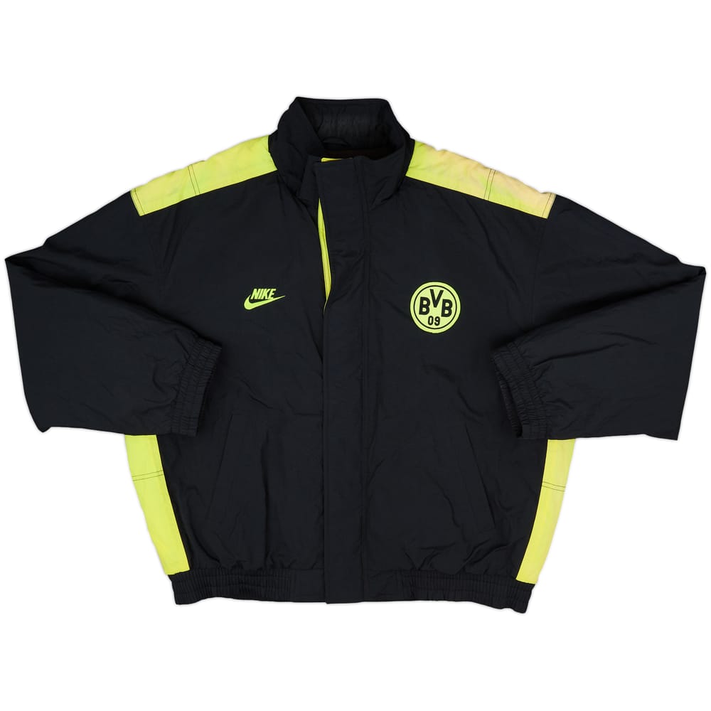 1995-96 Borussia Dortmund Nike Padded Bench Coat - 6/10 - (L.Boys)