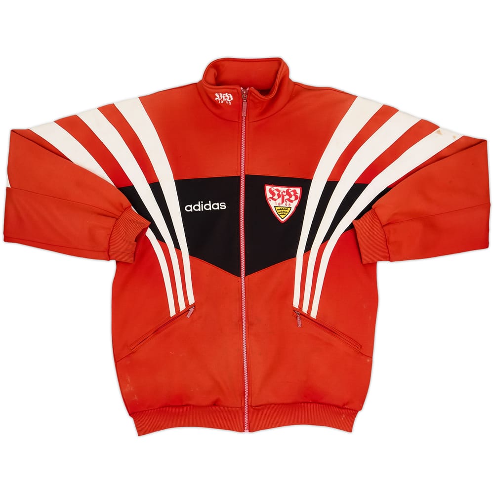 1997-98 Stuttgart adidas Track Jacket - 5/10 - (XL.Boys)
