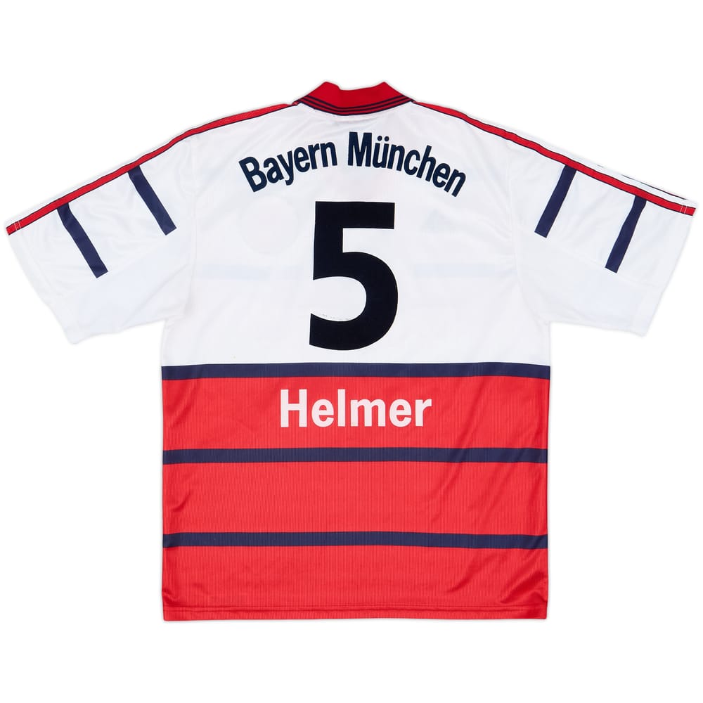 1998-00 Bayern Munich Away Shirt Helmer #5 - 7/10 - (M)