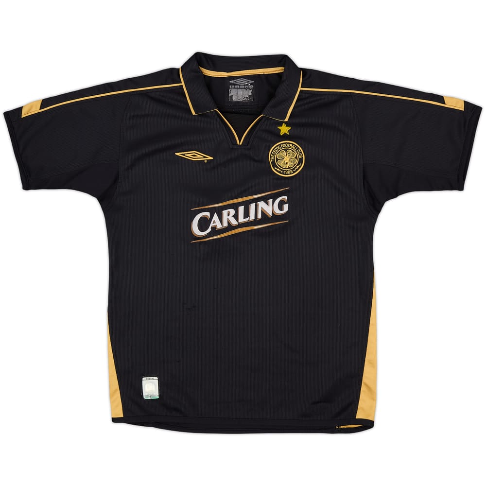 2003-04 Celtic Away Shirt - 8/10 - (L.Boys)