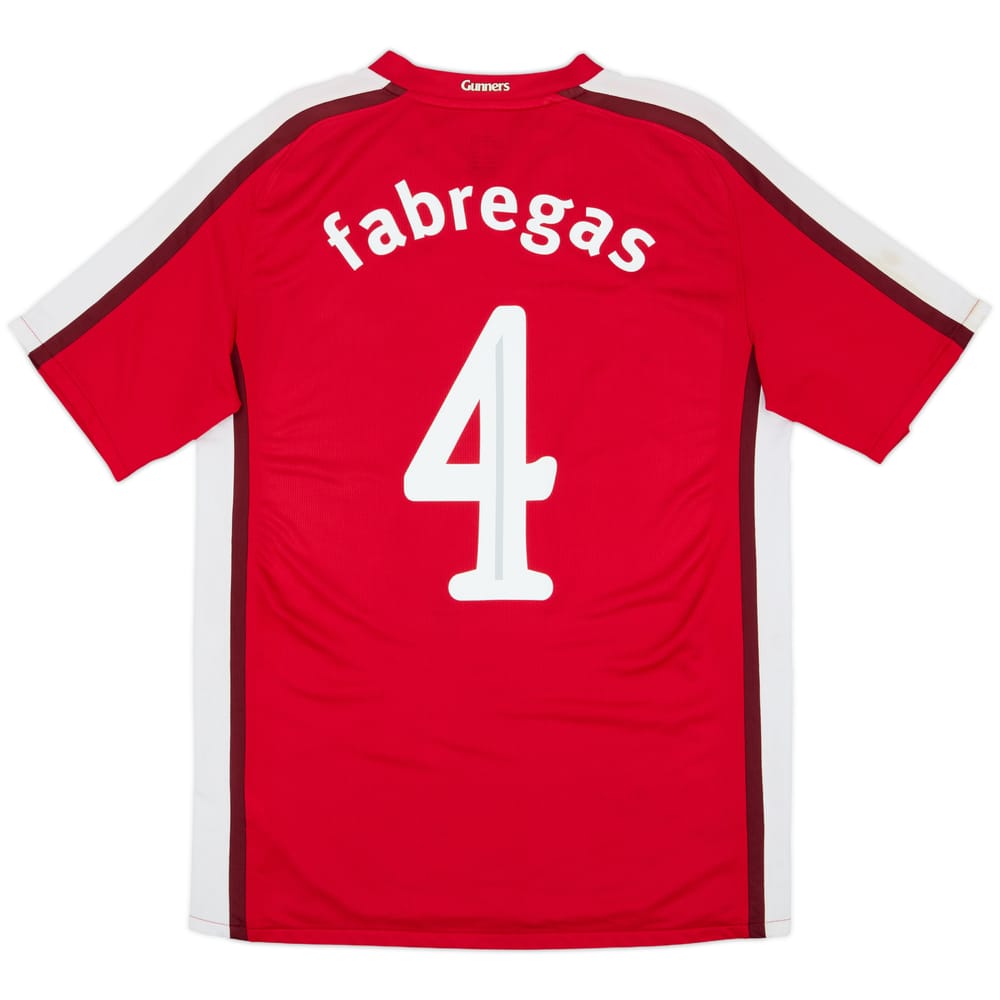 2008-10 Arsenal Camiseta Local Fabregas #4 - 7/10 - (M)