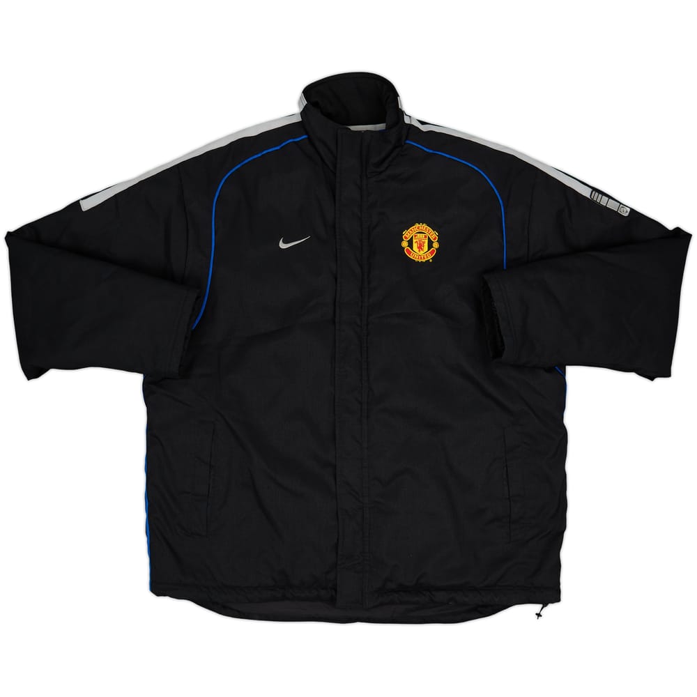 2002-03 Manchester United Nike Padded Bench Coat - 9/10 - (L)