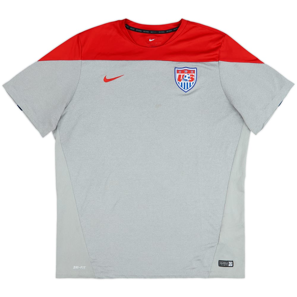 2014-16 USA Nike Training Shirt - 8/10 - (XXL)