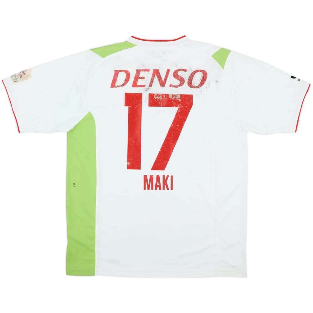 Camiseta de visitante del Nagoya Grampus Eight 2007-08 Maki #17 - 4/10 - (XL)