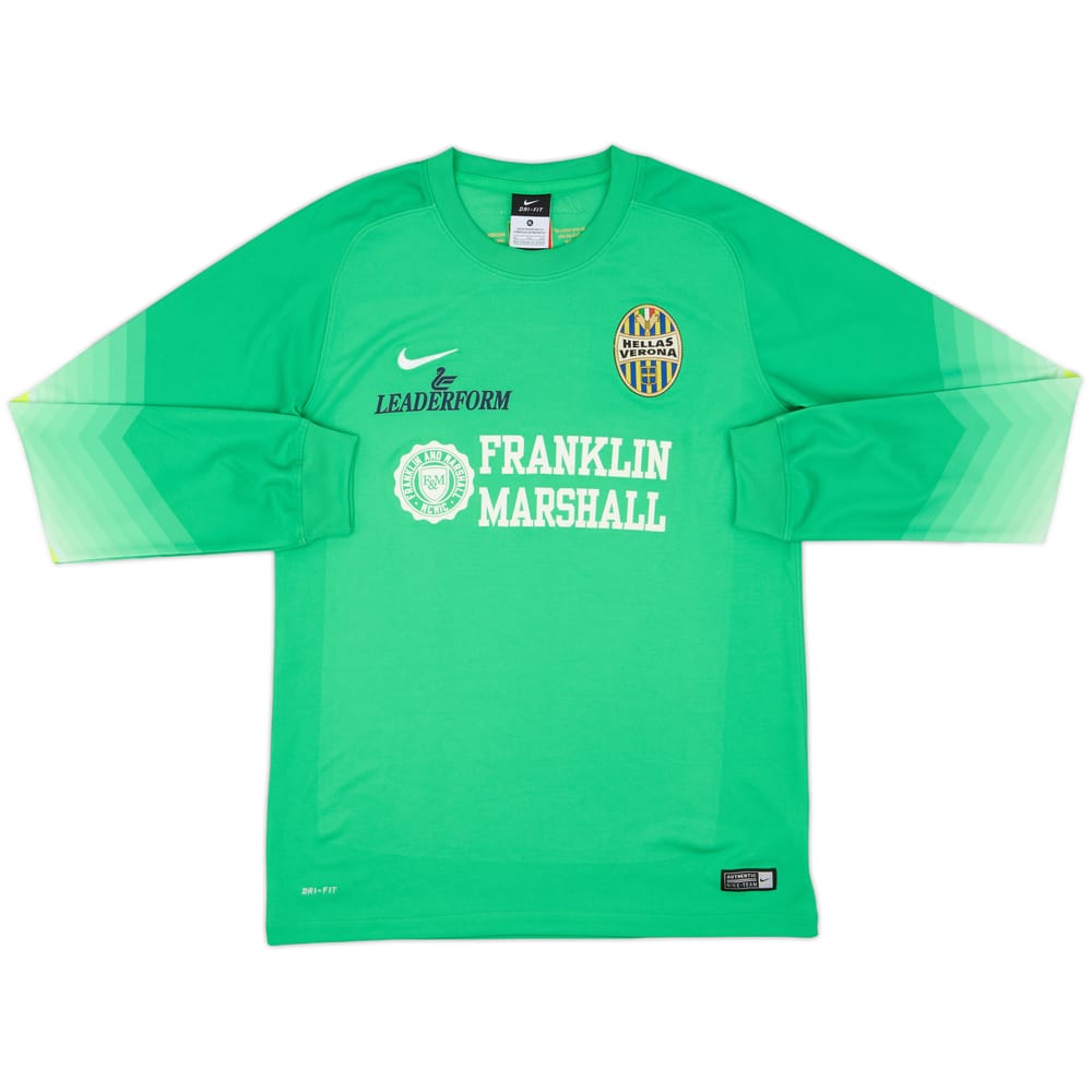 2014-15 Hellas Verona GK Shirt - 7/10 - (XL.Boys)