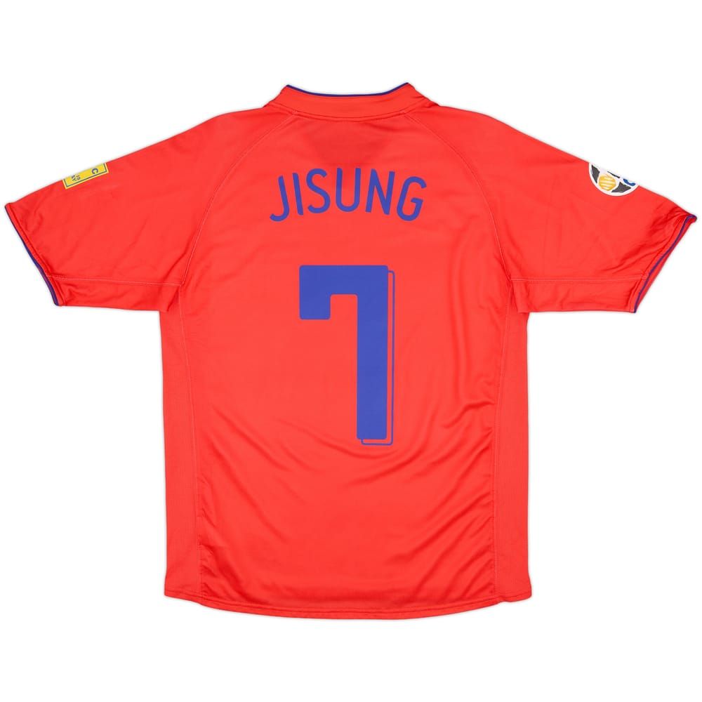 2006-08 South Korea Home Shirt Ji Sung #7 - 6/10 - (M)