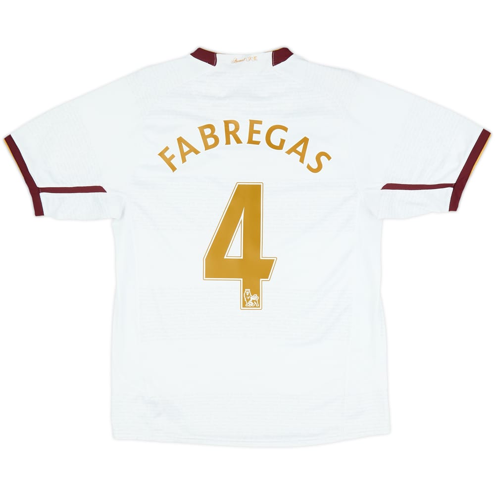 2007-08 Arsenal Camiseta Visitante Fabregas #4 - 9/10 - (S)