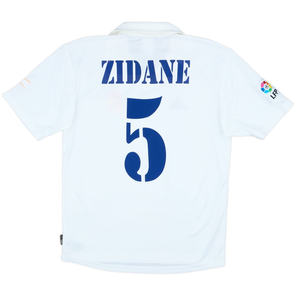 2002-03 Real Madrid Centenaria Local Camiseta Zidane #5 - 6/10 - (S)