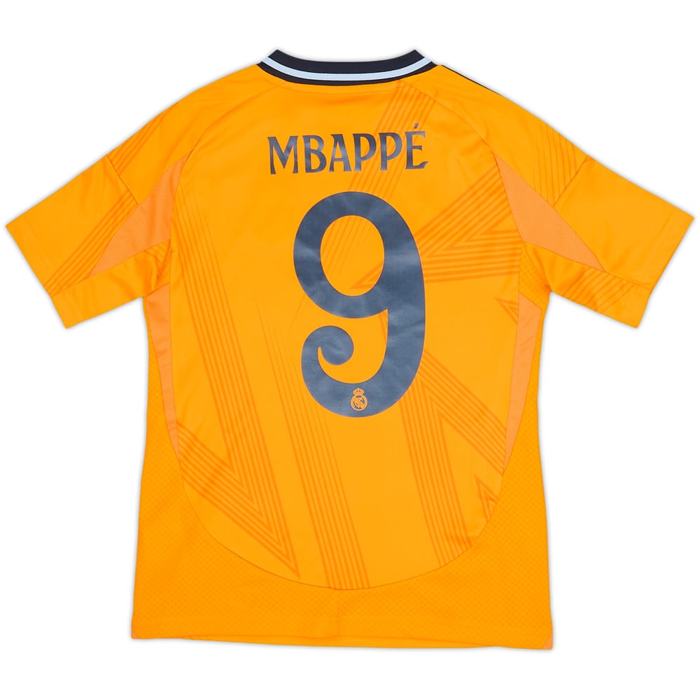 2024-25 Real Madrid Away Shirt Mbappe #9 - 10/10 - (S.Boys)