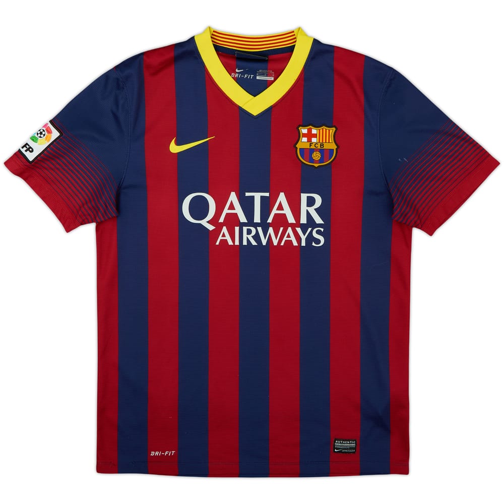 2013-14 Barcelona Home Shirt - 5/10 - (M)