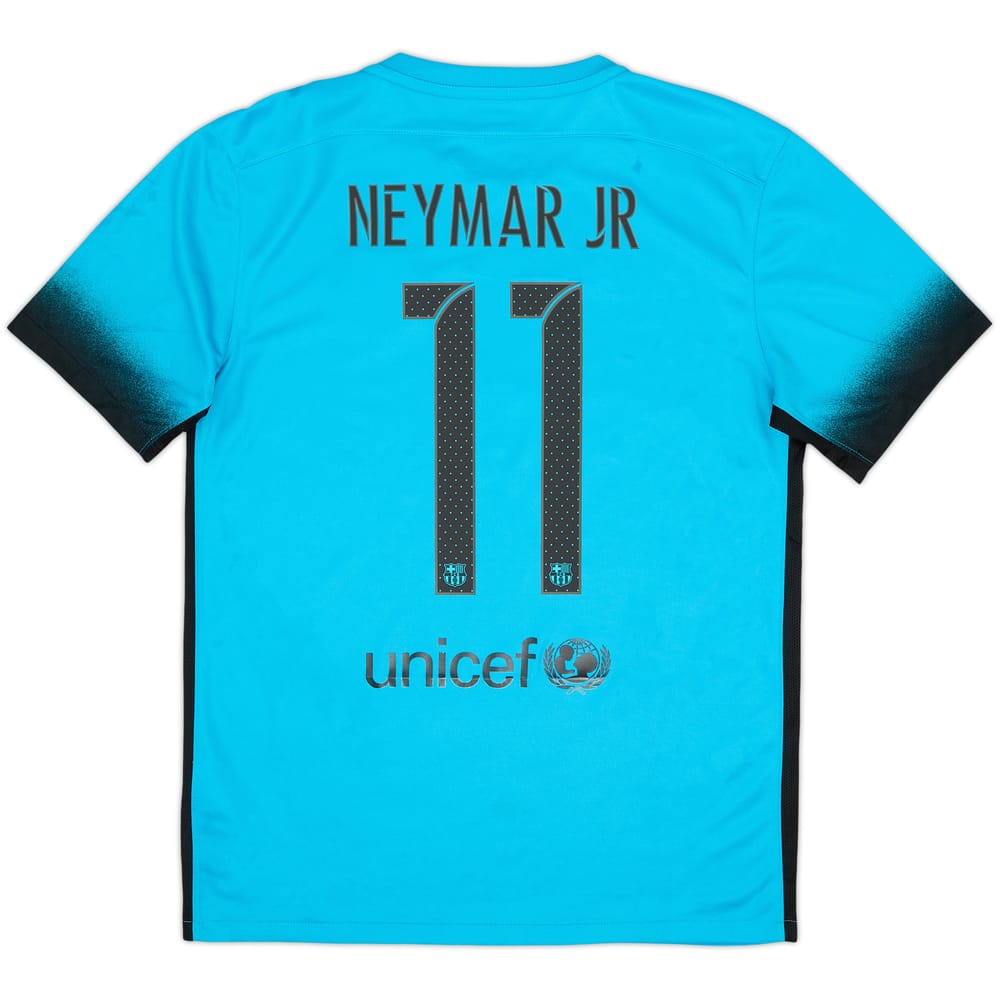 2015-16 Barcelona Third Shirt Neymar Jr #11 - 7/10 - (M)