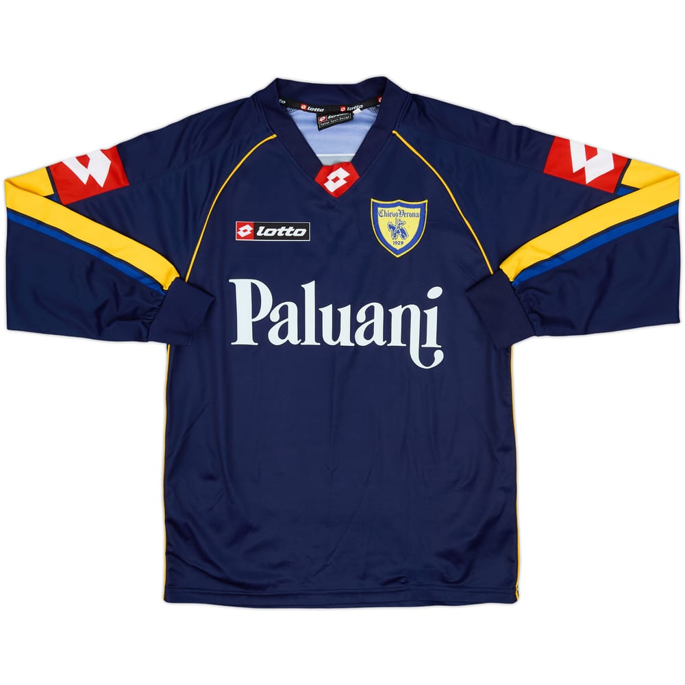 2004-05 Chievo Verona Lotto Training L/S Shirt - 9/10 - (S)
