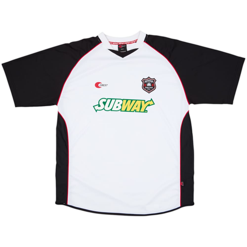 Camiseta de local del Gretna 2007-08 - 8/10 - (L)